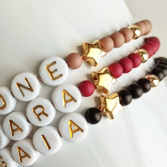 Braccialetto Letterine & Stellina