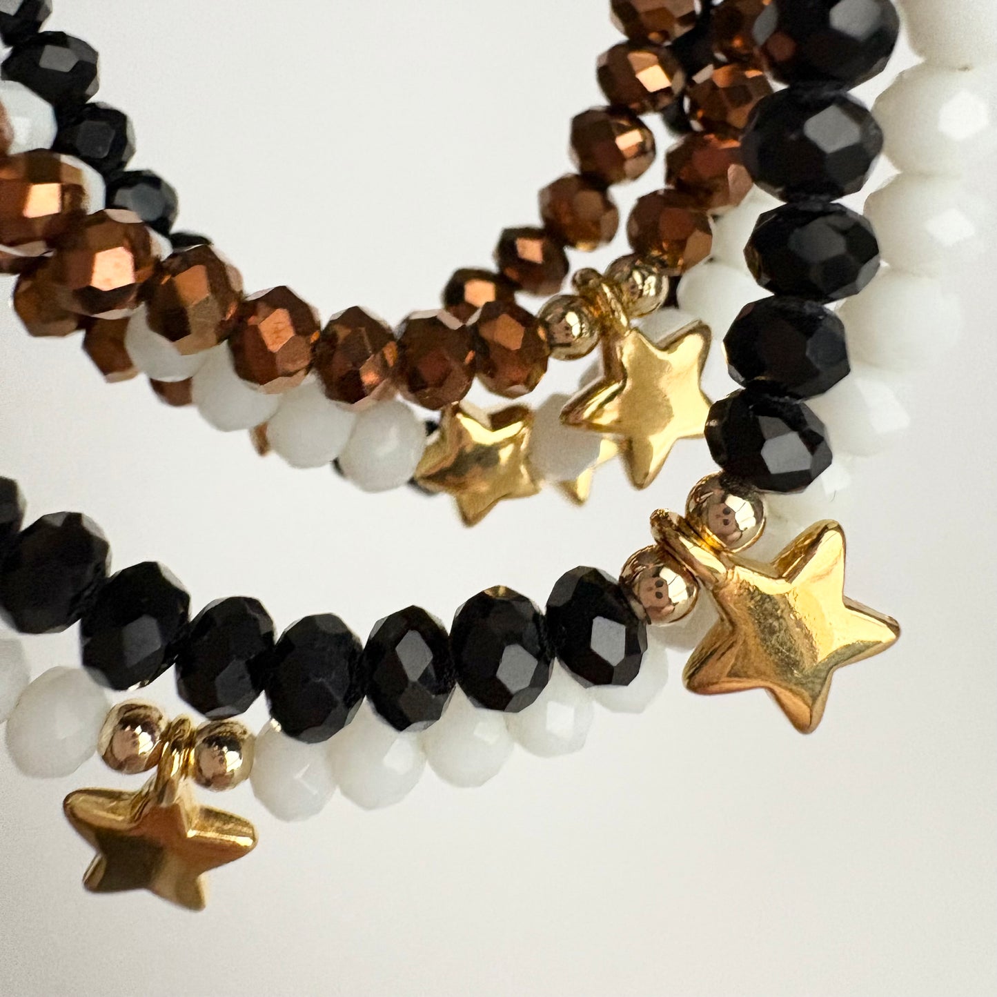 Collanina Cristalli & Stellina Pendente