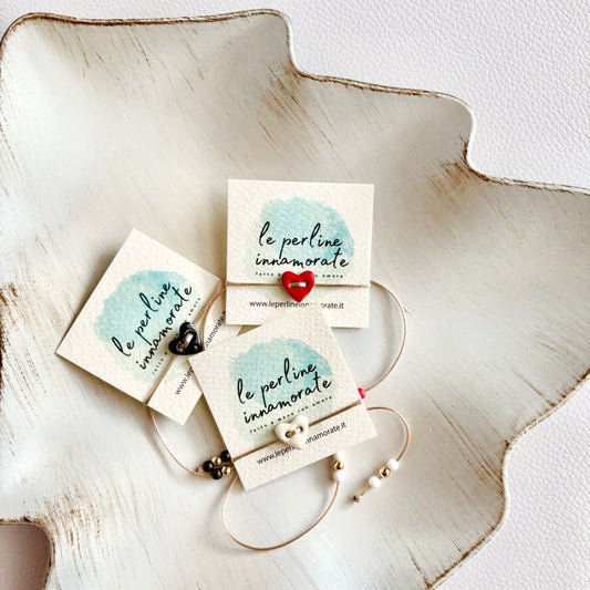 Braccialetto Bottoncino Cuore