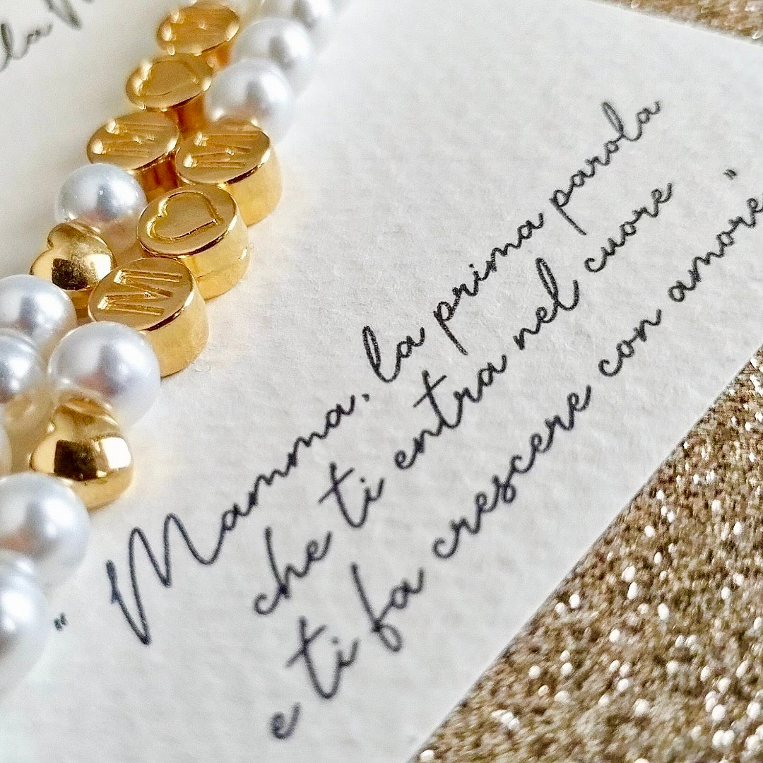 Braccialetto 💛 MOM Perle