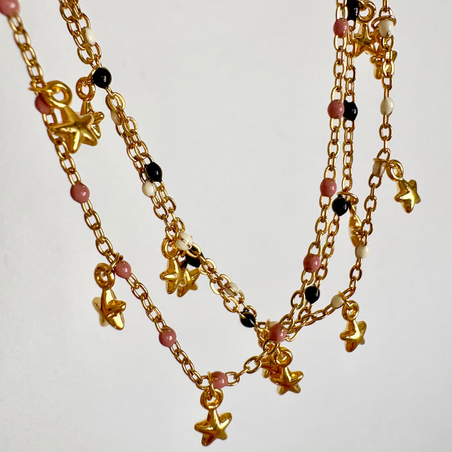 Catenina Smaltata MicroStelline