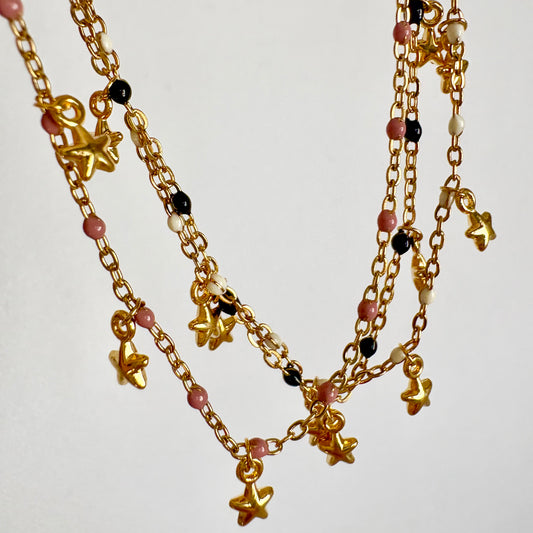 Catenina Smaltata MicroStelline