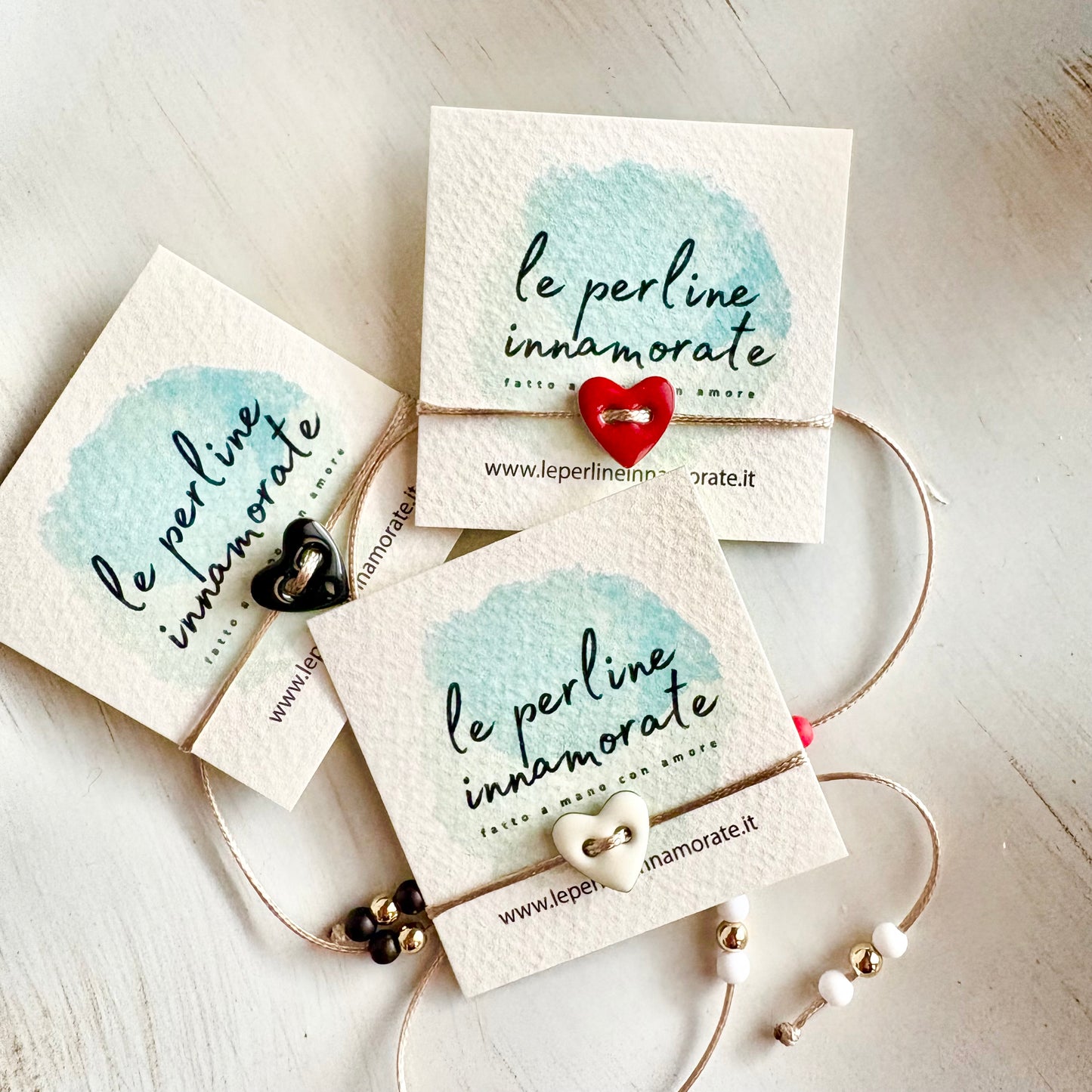 Braccialetto Bottoncino Cuore