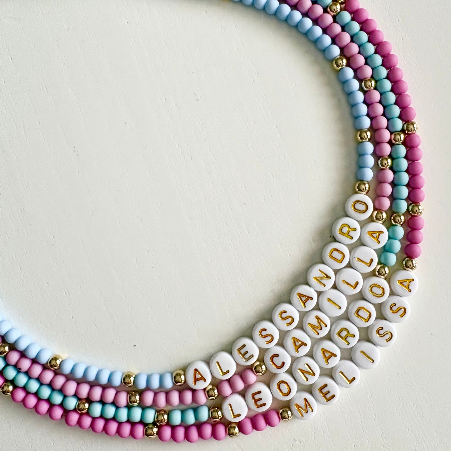 Collanina Letterine Oro