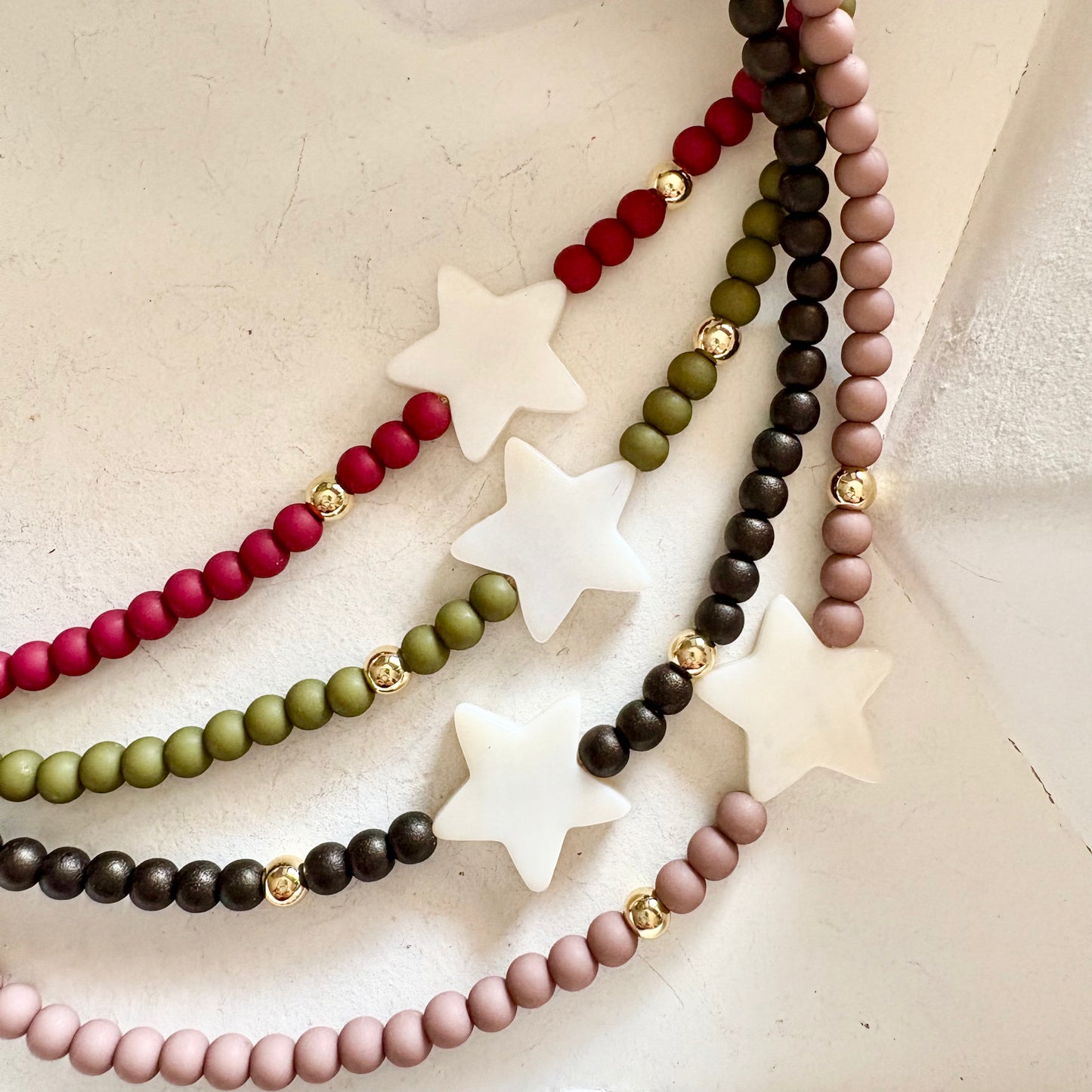 Collanina Stella Madreperla