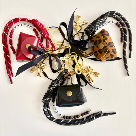 Bag Charm Borsetta e Fiocchetto