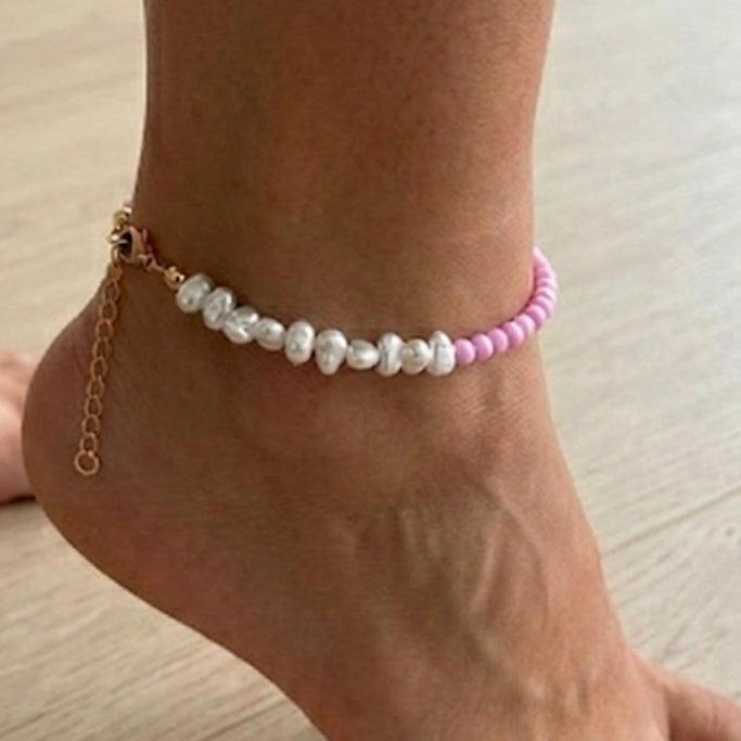 Cavigliera Color Pearl
