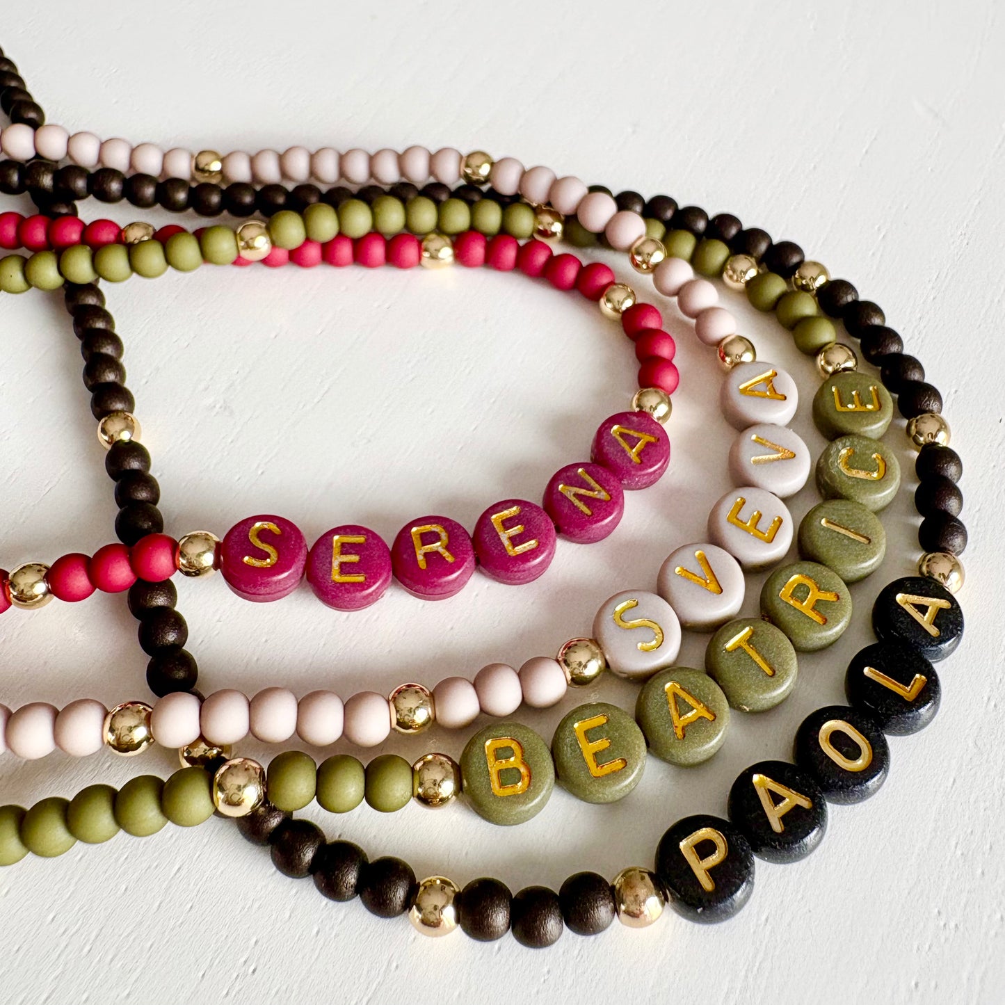 Collanina Letterine Colorate