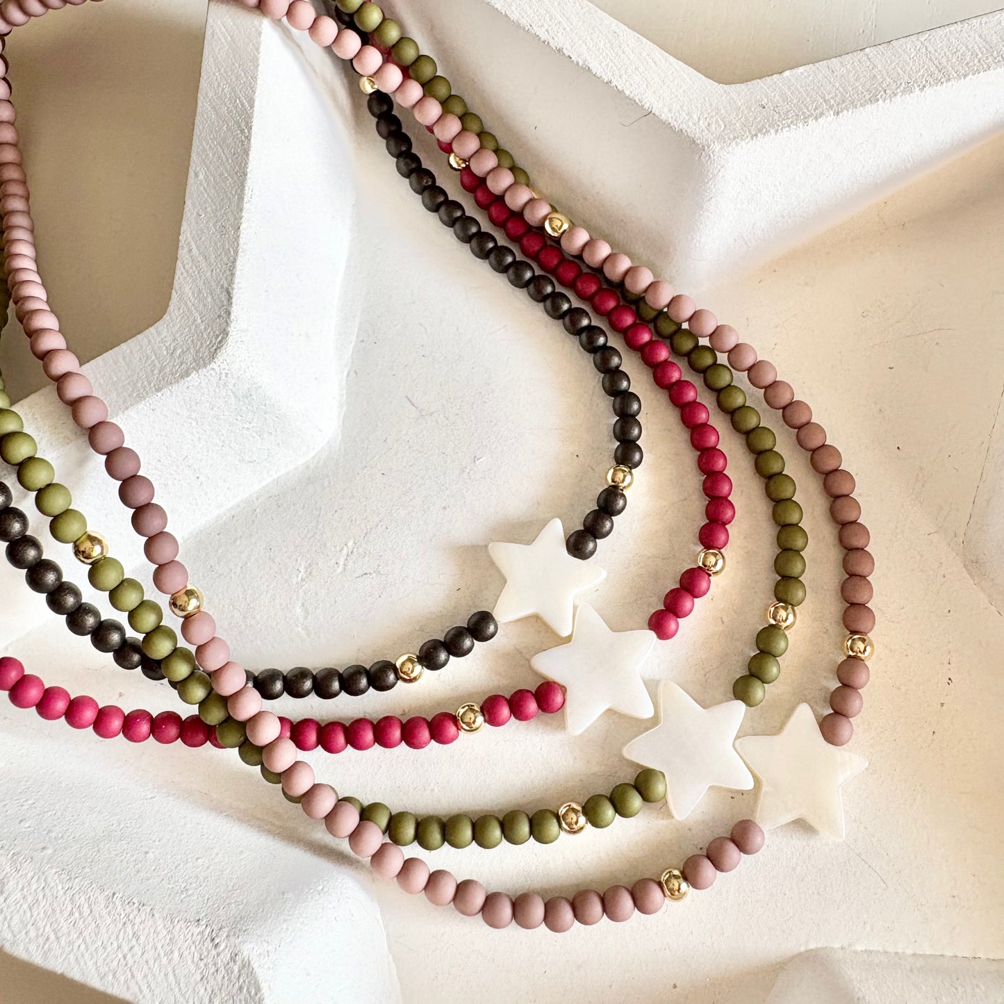 Collanina Stella Madreperla