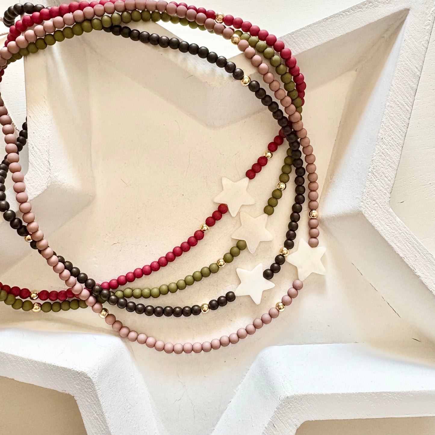 Collanina Stella Madreperla