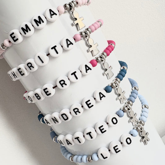 Braccialetto Letterine & Baby