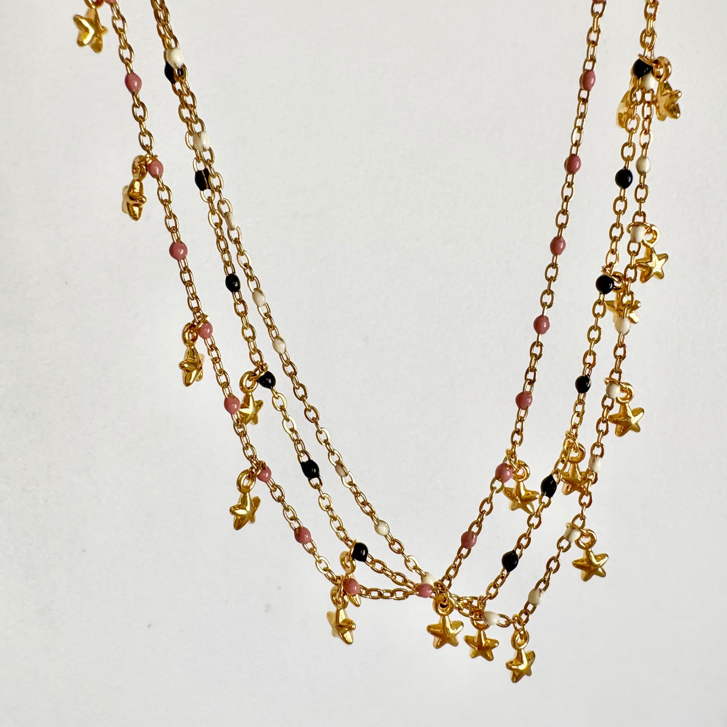 Catenina Smaltata MicroStelline