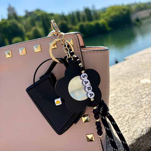 Portachiavi/Bag Charm Borsetta e Specchietto 🌸