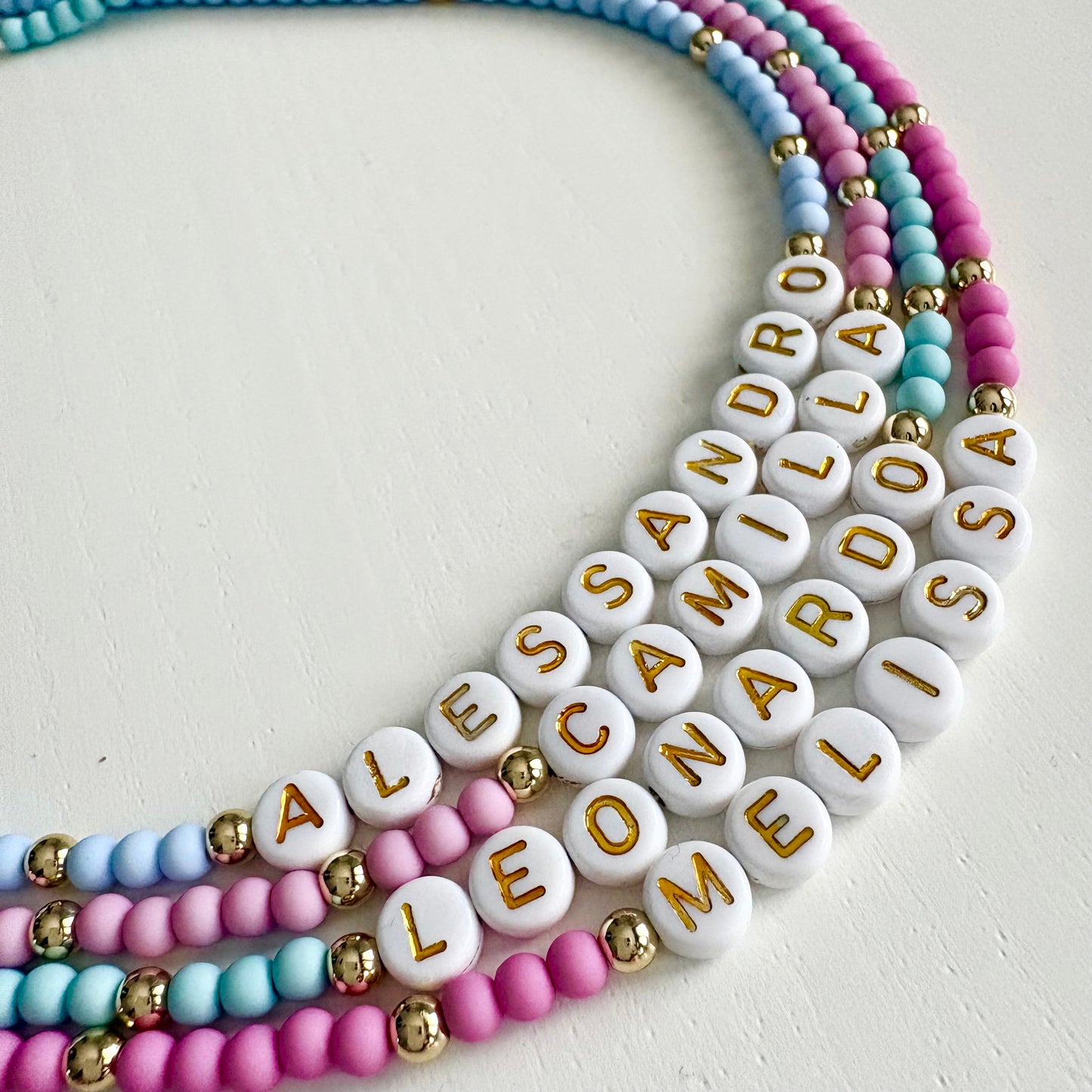 Collanina Letterine Oro