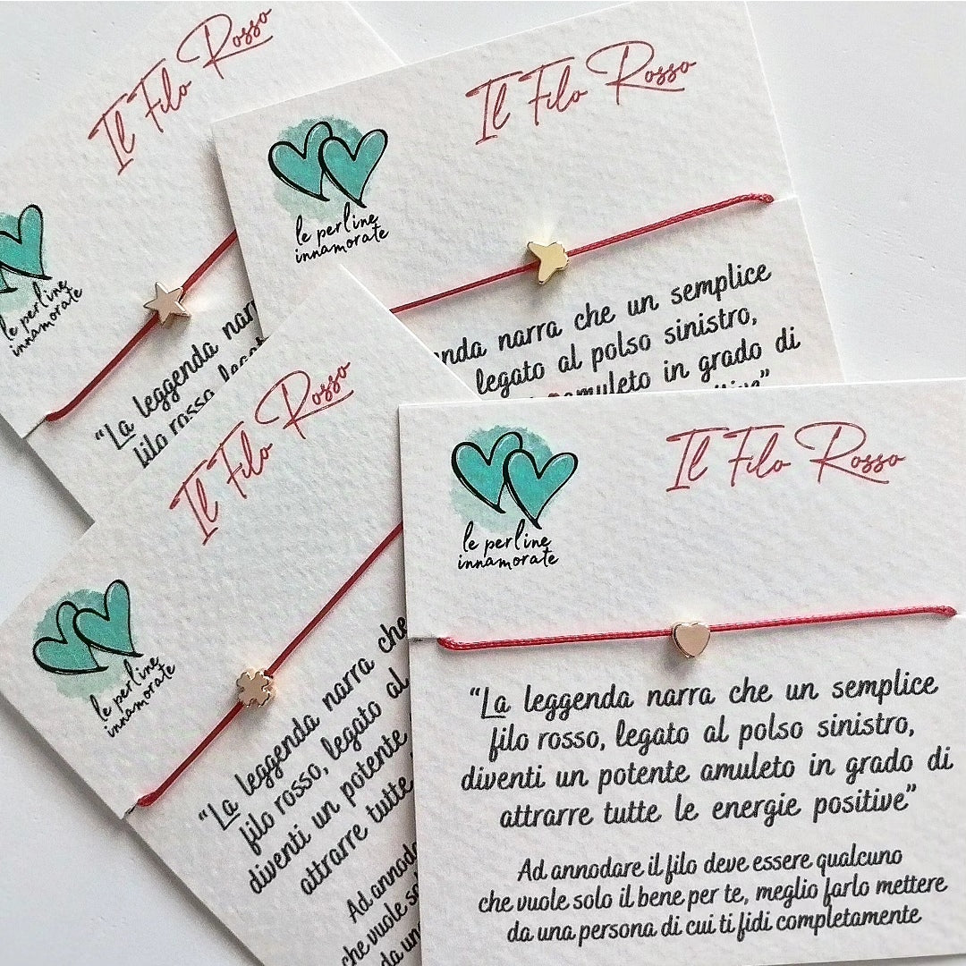 Braccialetto Filo Rosso