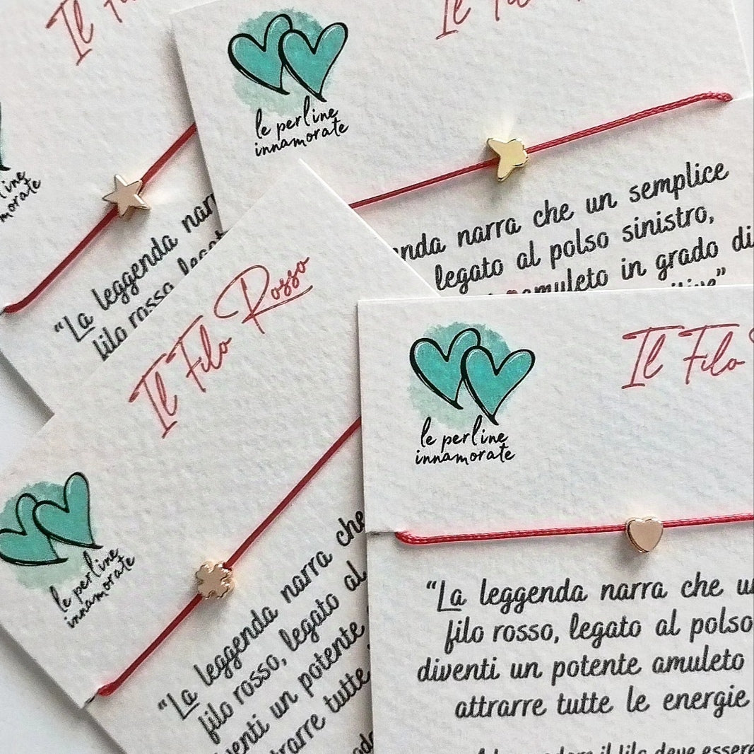 Braccialetto Filo Rosso