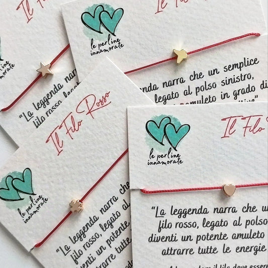 Braccialetto Filo Rosso