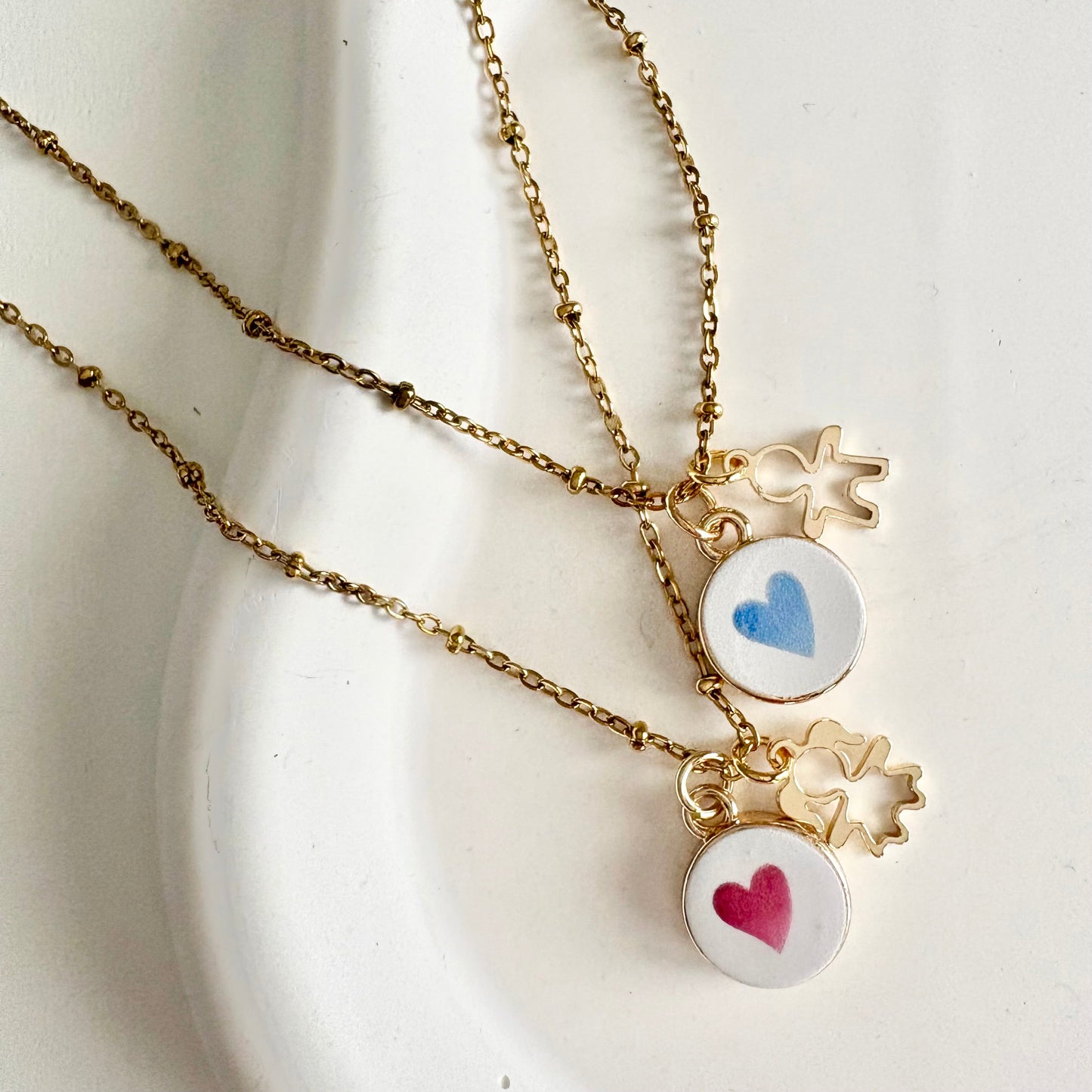 Catenina Baby e Ciondolo in Ceramica