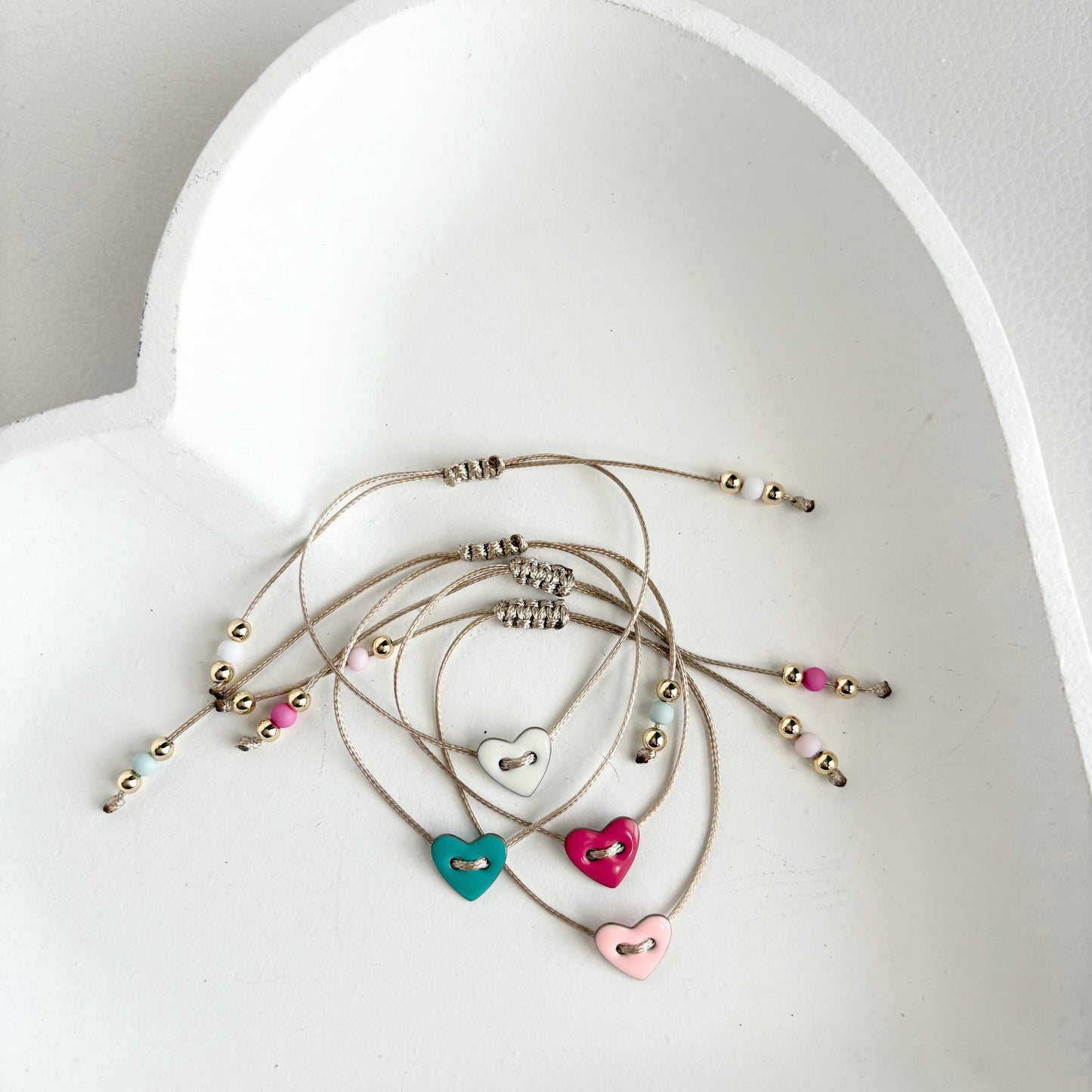 Braccialetto Bottoncino Cuore