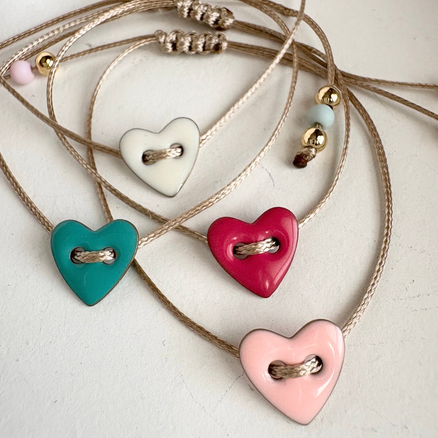 Braccialetto Bottoncino Cuore