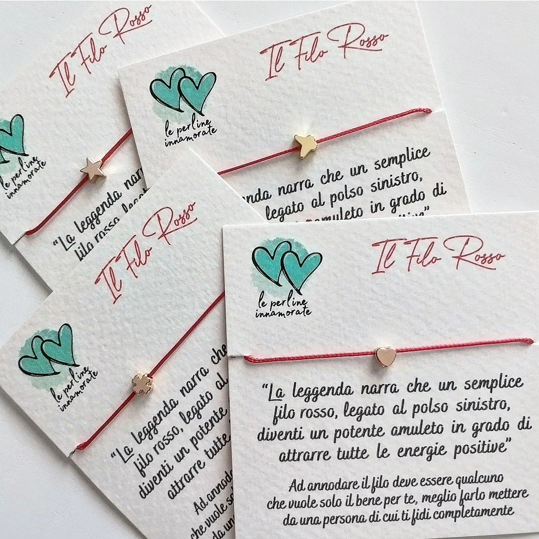 Braccialetto Filo Rosso