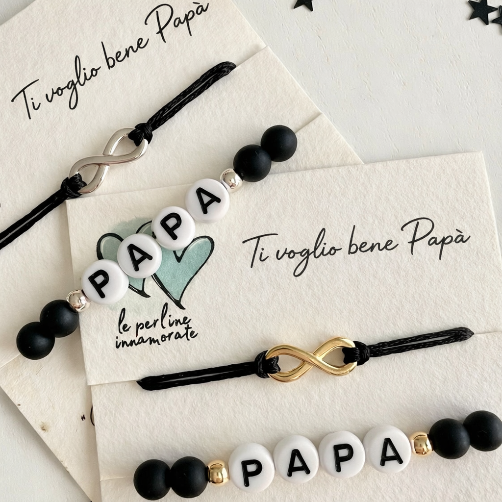 Braccialetti Ti voglio bene Papà
