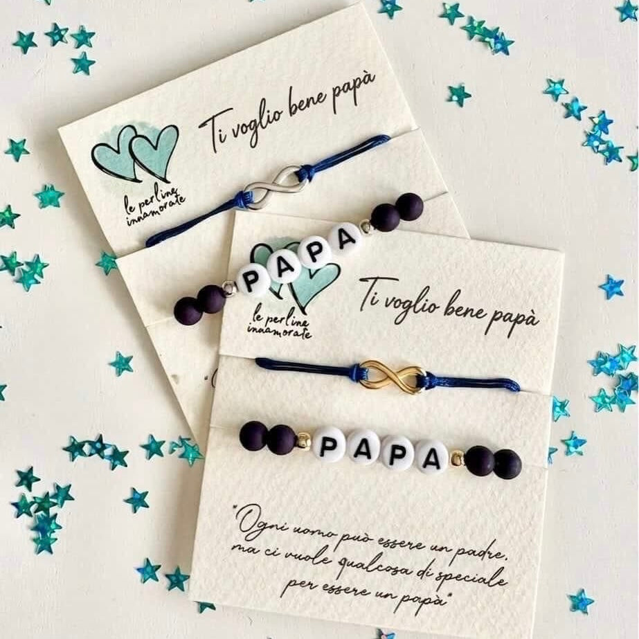 Braccialetti Ti voglio bene Papà