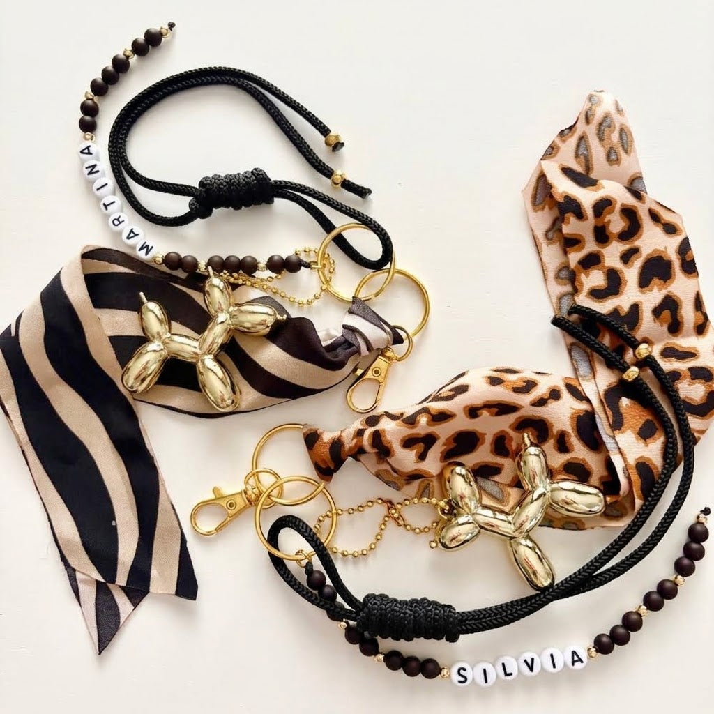 Bag Charm / Portachiavi Foulard