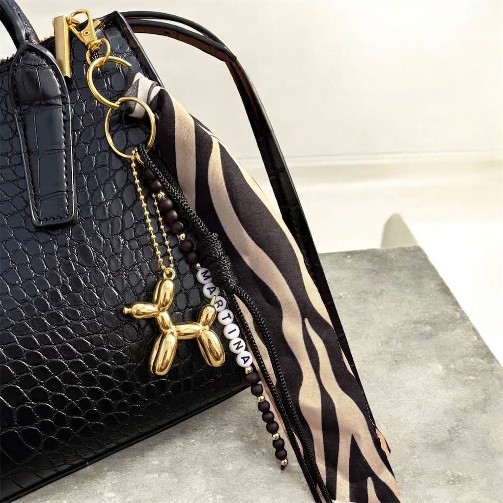 Bag Charm / Portachiavi Foulard