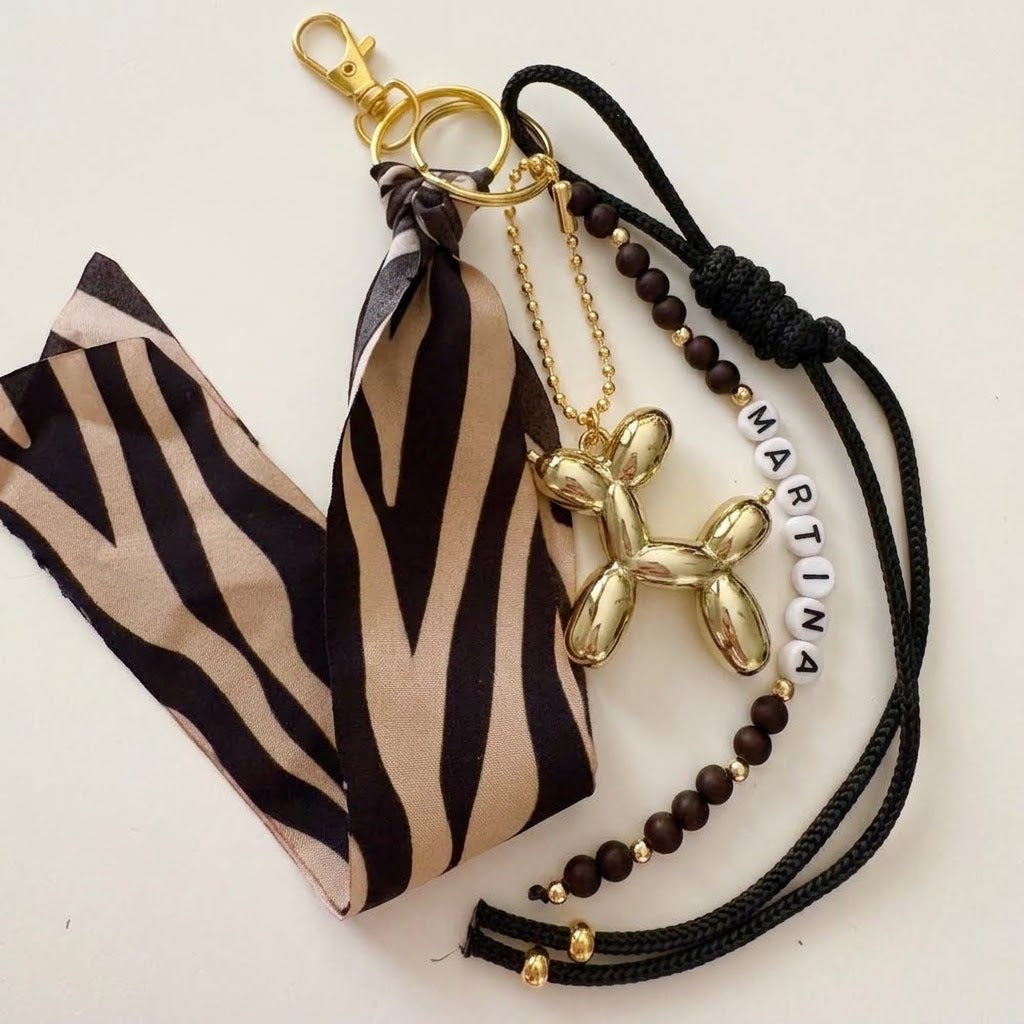 Bag Charm / Portachiavi Foulard